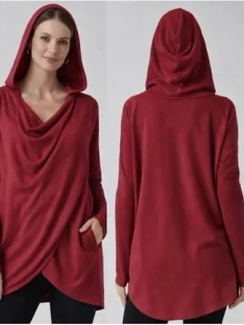 Athleta Purana Wrap Sweatshirt